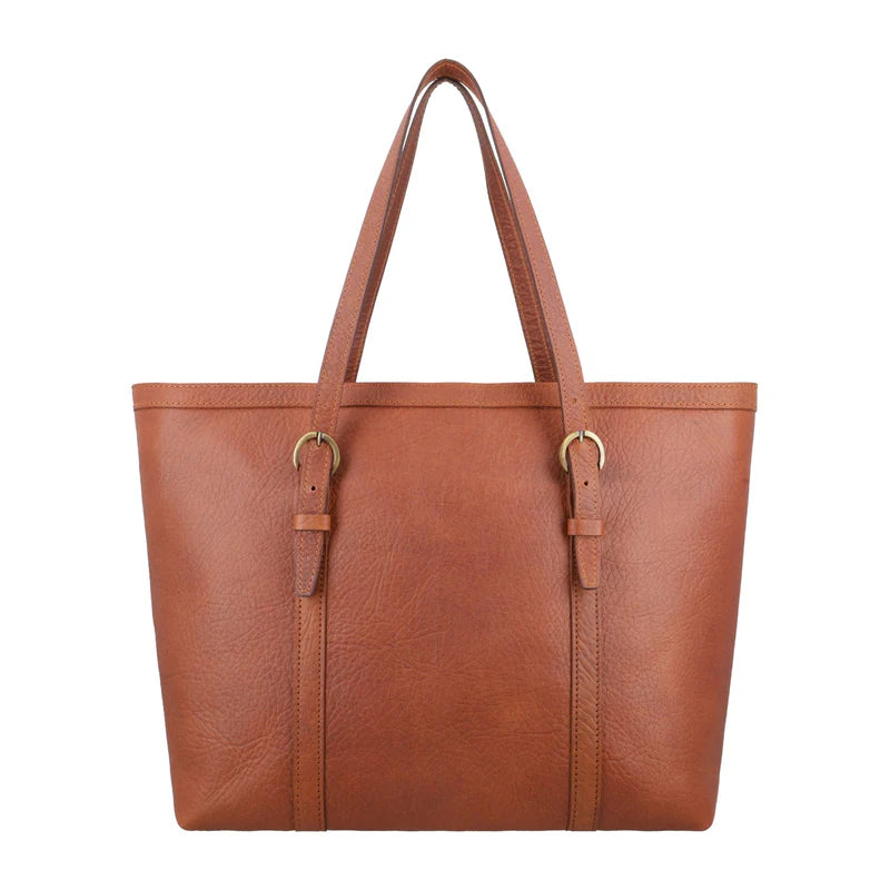Smart Tote - Rust Brown Vistsora